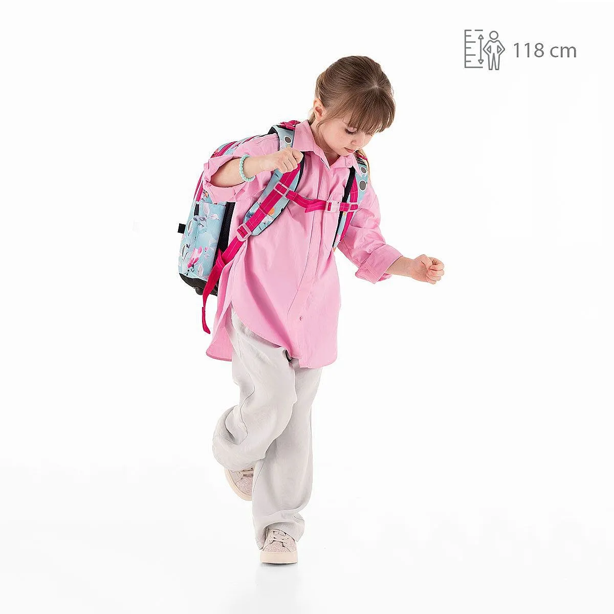 backpack Topgal ENDY 22002 - Turquoise/Fairy - girl´s