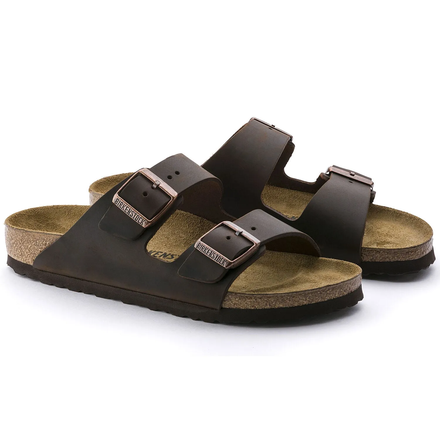 BIRKENSTOCK  Arizona Oiled Leather Regular - Habana