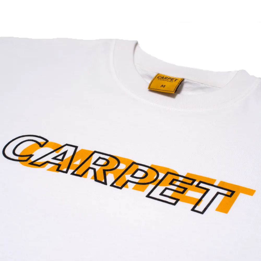 Carpet Misprint S/S Tee White