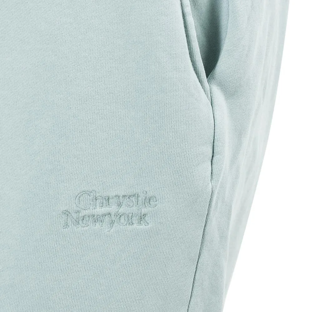 Chrystie NYC PRM-Classic Logo Short Sweatpants (Blue)