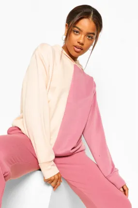 Colorblock Oversized Hoodie