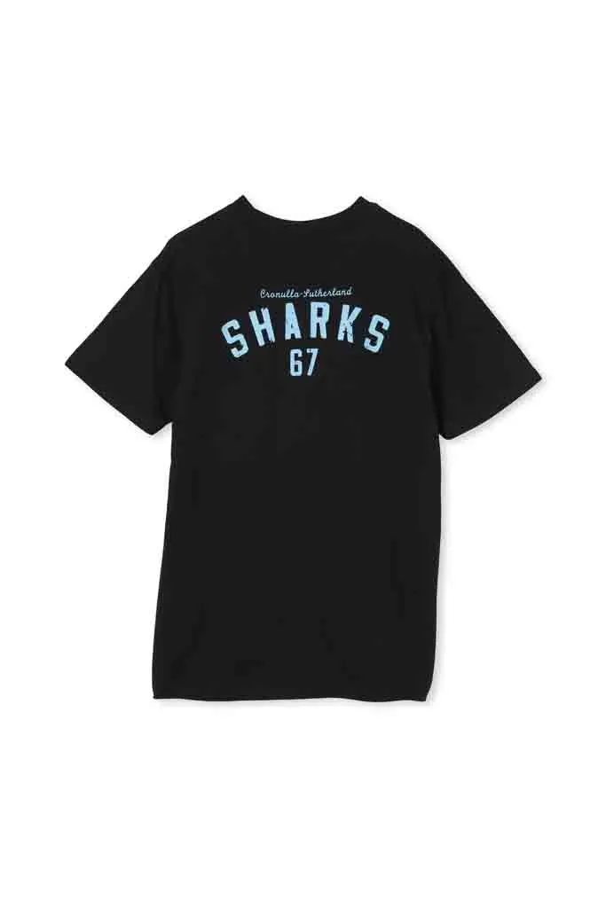 Cronulla Sharks Mono Tee Adult