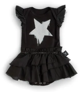 falling star onesie skirt