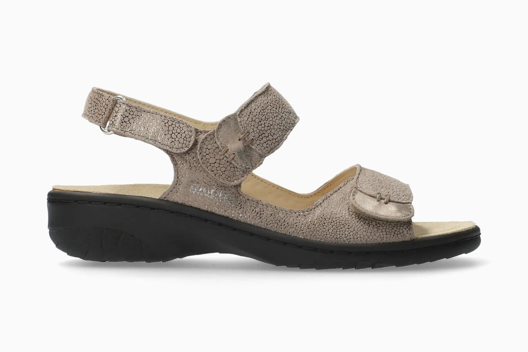  Getha Walking Sandal with Full Orthotic in Taupe  