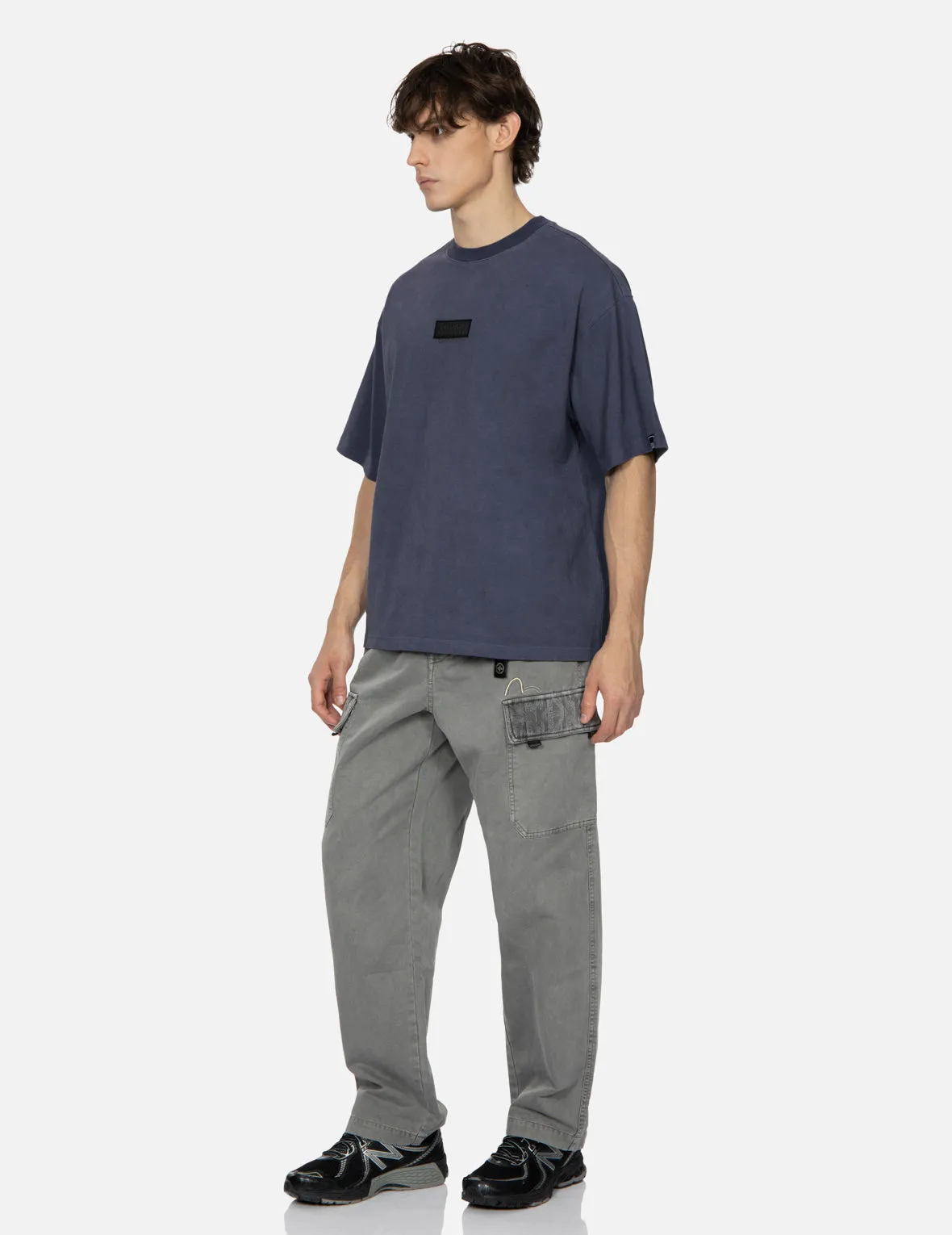 Kamon Appliqué embroidery Loose Fit T-shirt