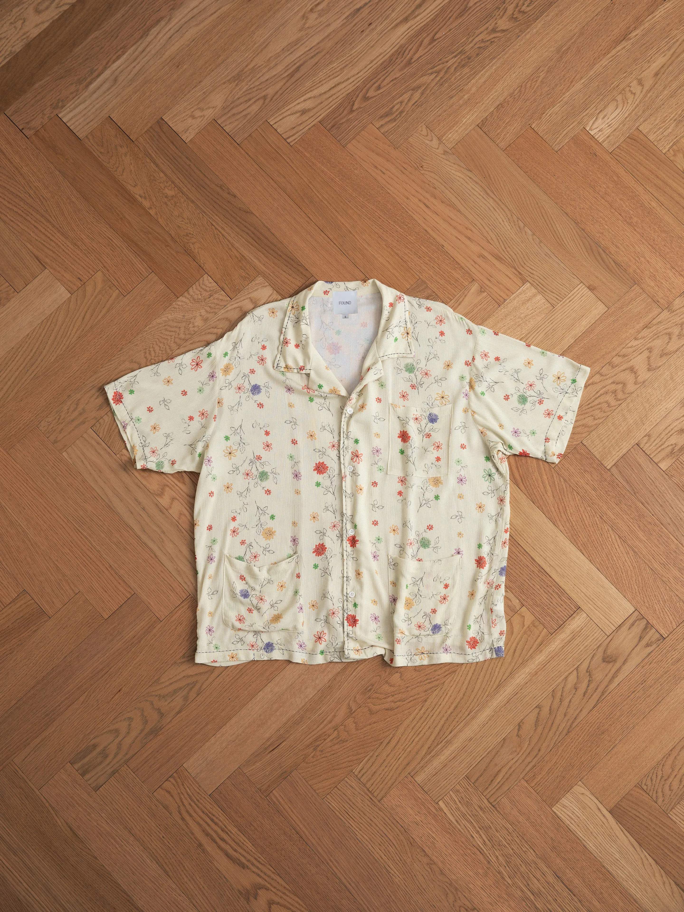 Multi Floral Camp Shirt