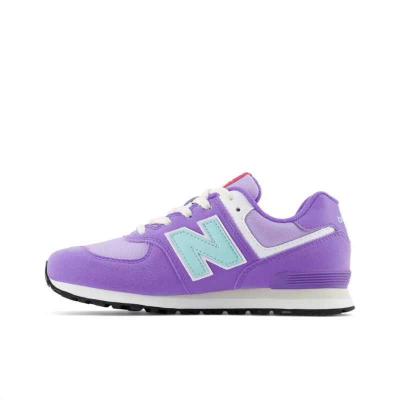 New Balance Youth Girls 574 Running Shoe - GC574HGK