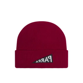 Parra Mirrored Flag Logo Beanie (Dark Red)