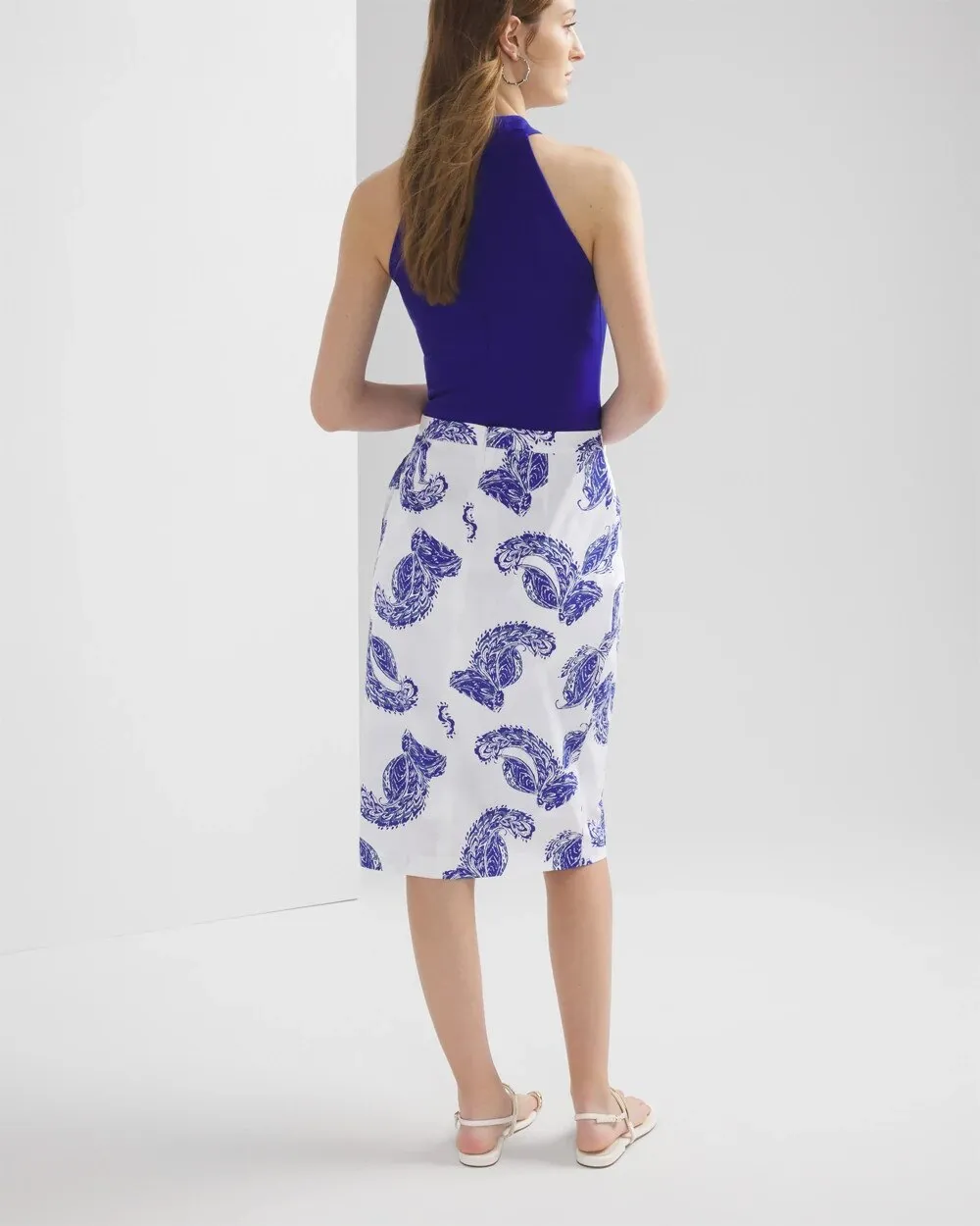Petite Sarong Wrap Skirt