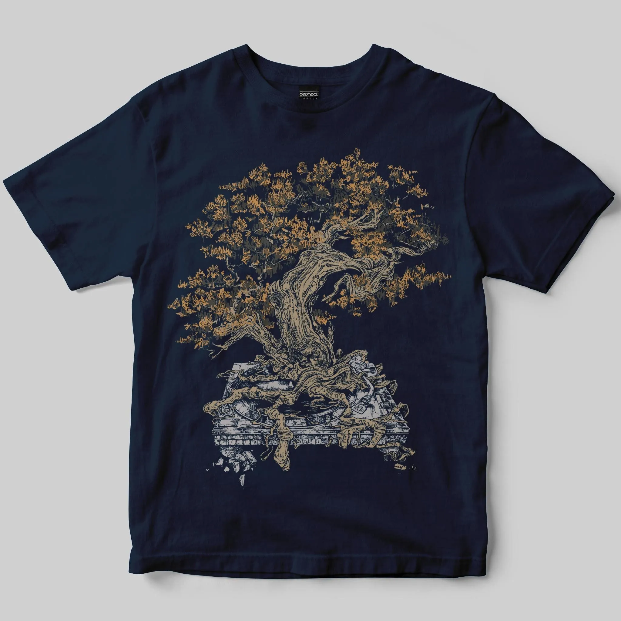 Planted T-Shirt / Navy / by Mike Winnard