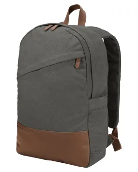 Port Authority BG210 Cotton 16 oz Canvas Backpack