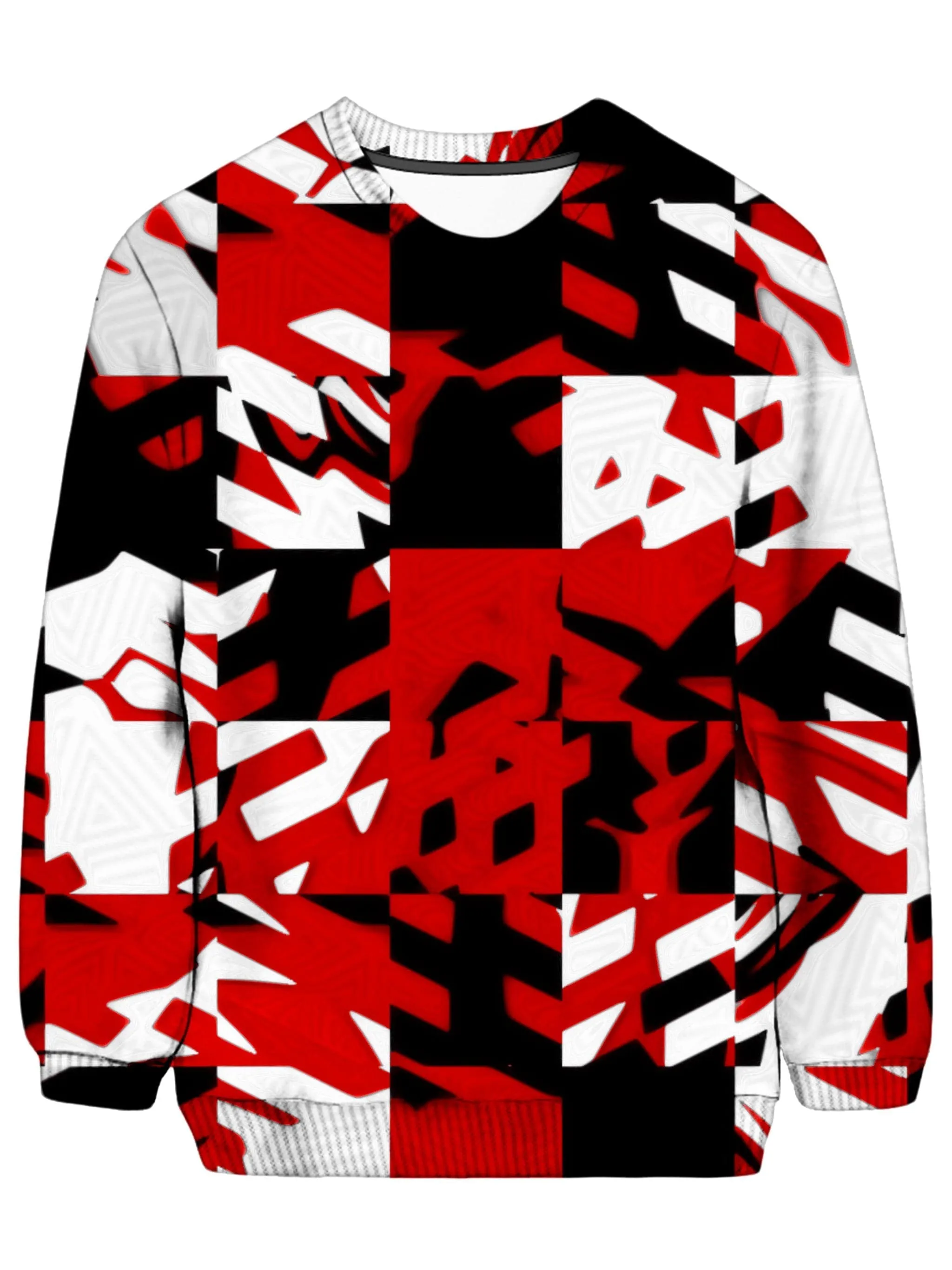 Red Digital Sweatshirt
