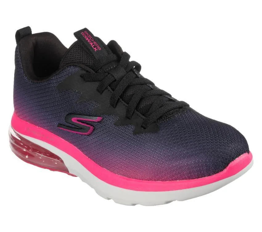 SKECHERS  Go Walk Air 2.0 Quick Breeze - Black/Hot Pink