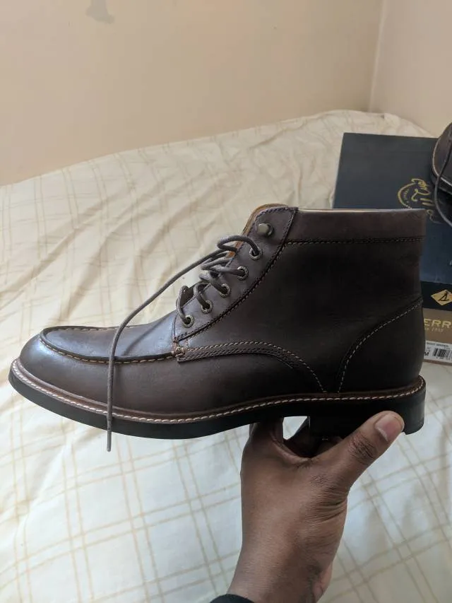Sperry Gold Annapolis boot