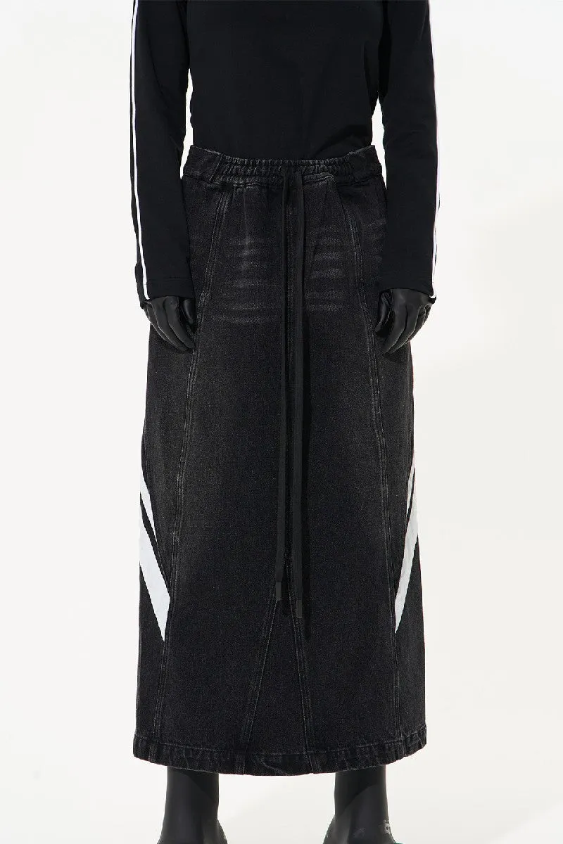 Stitched Long Skirt