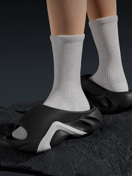   Stroke Thick-Soled Non-Slip Wear-Resistant Slipper&Sandals   