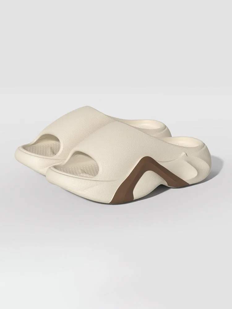   Stroke Thick-Soled Non-Slip Wear-Resistant Slipper&Sandals   