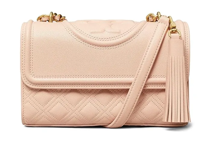 Tory Burch Fleming Soft Grain Small Convertible Shoulder Bag