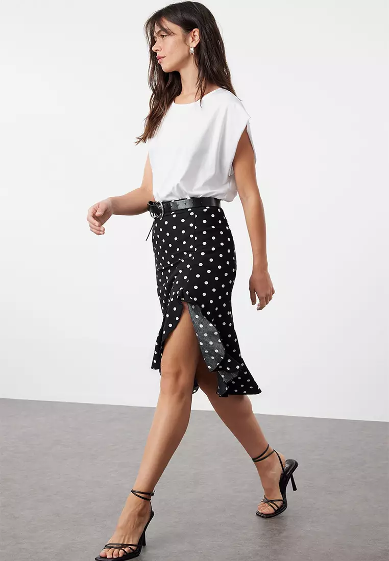 Trendyol Polkadot Skirt