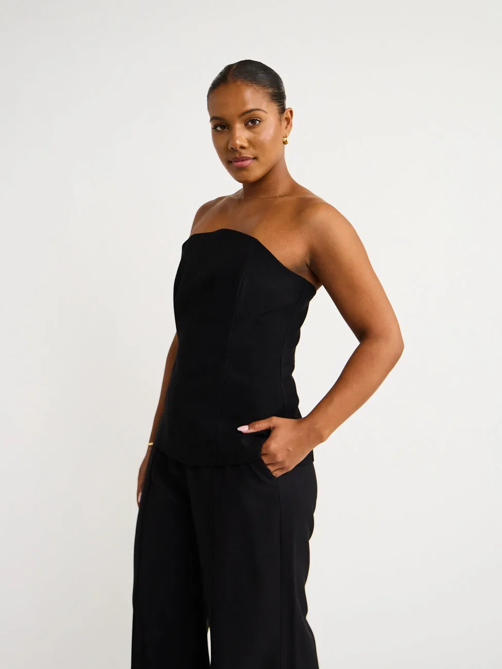 Viktoria & Woods Gotham Bustier in Black