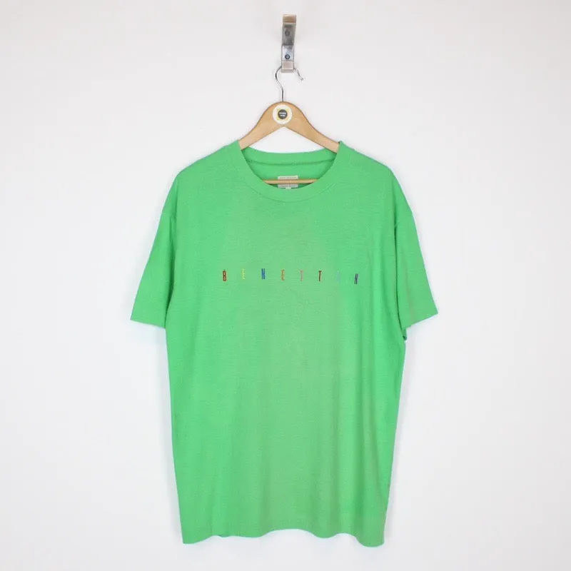 Vintage Benetton T-Shirt Large